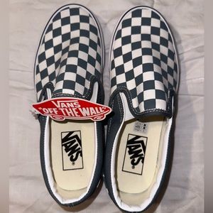 NWT Vans Slip On Checkerboards size 7